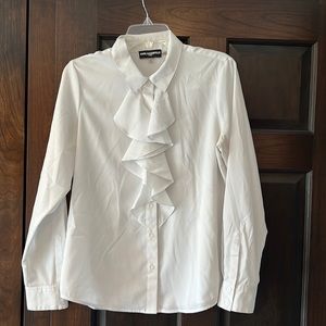 Karl Lagerfeld White Button Up